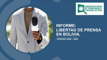 Informe sobre libertad de prensa en Bolivia 2006-2023