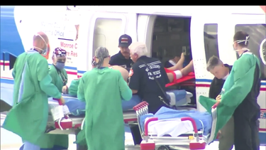 Los heridos fueron aerotransportados a&nbsp; dos hospitales en Miami.