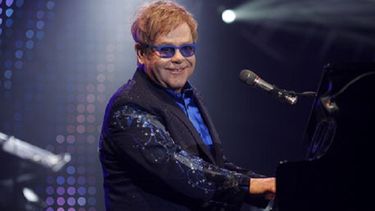 El cantante británico Elton John.
