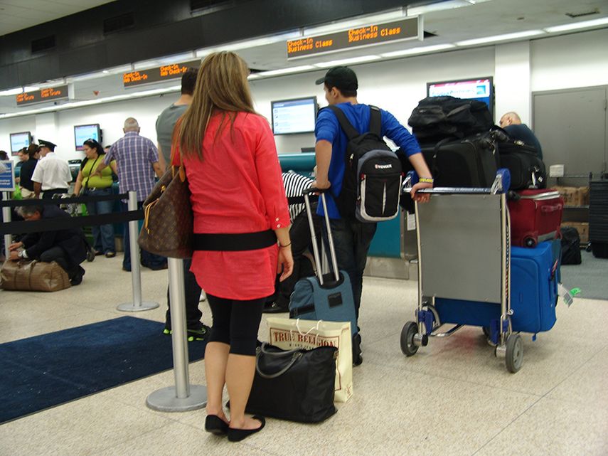 La terminal aérea reporta 44,3 millones de pasajeros durante el año 2015. (J.HDEZ.)
