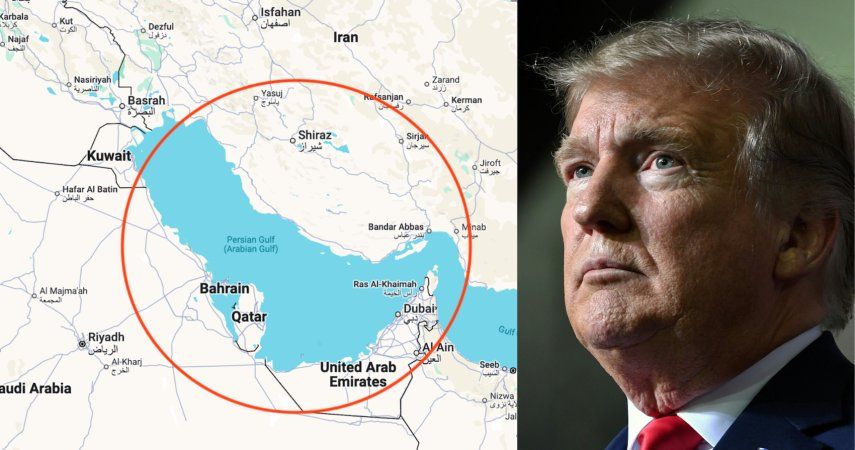 Trump y el golfo Pérsico.
