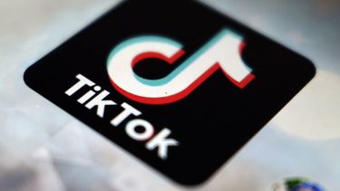 El logotipo de la aplicación de video TikTok en una foto tomada en Tokio el 28 de septiembre de 2020. 