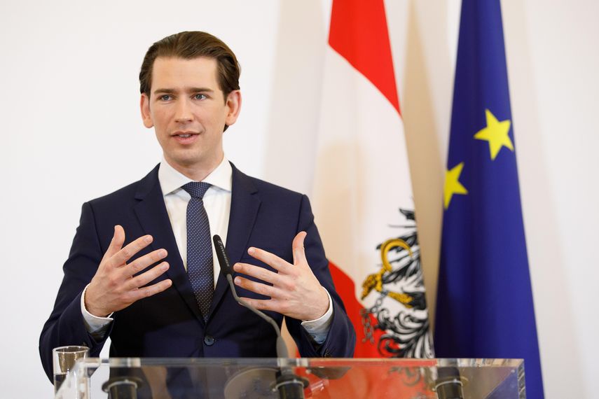 Sebastián Kurz, canciller federal de Austria.