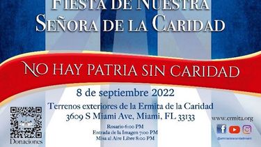El 8 de septiembre Miami celebra a la Virgen de la Caridad.&nbsp;