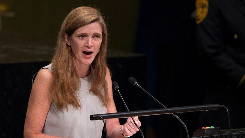 Estados Unidos siempre ha votado contra esta resolución. Hoy, Estados Unidos se va a abstener, anunció minutos antes del voto la embajadora estadounidense ante la ONU, Samantha Power, en unas palabras recibidas con una gran ovación del resto de países