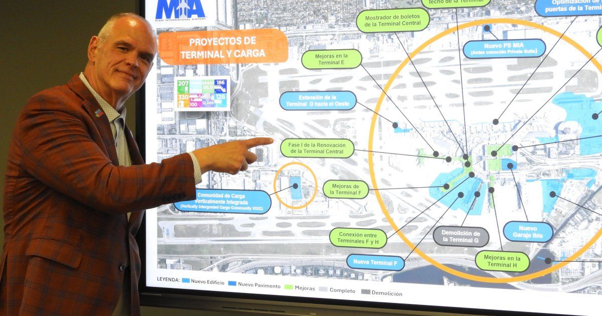 Obras en MIA: $ 9 mil millones modernizan el motor económico de Miami