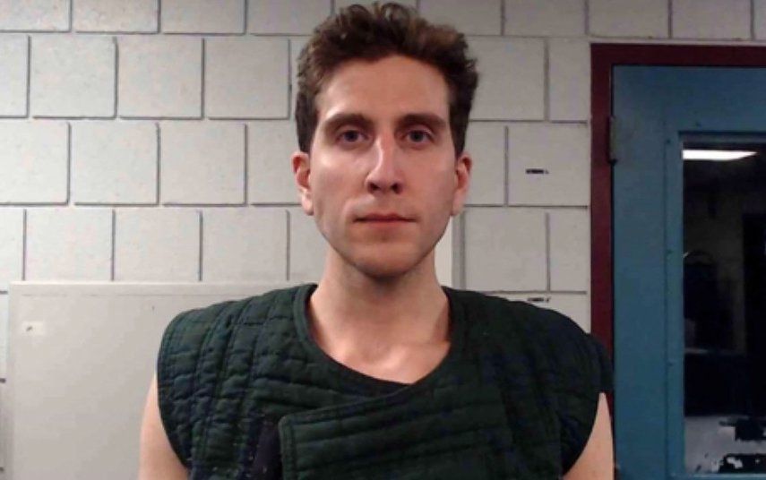 Esta imagen de fichaje sin fecha, publicada por el Centro Correccional del Condado de Monroe, Pensilvania, y obtenida el 30 de diciembre de 2022, muestra a Bryan Kohberger, arrestado en relación con el asesinato de cuatro estudiantes universitarios en Moscow, Idaho.