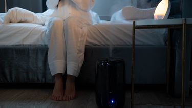 Persona con falta de sueño