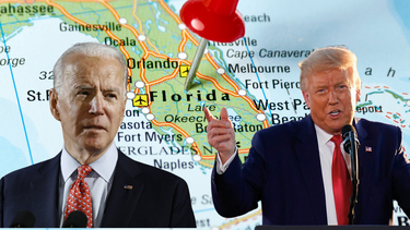 El presidente Joe Biden y el expresidente Donald Trump, candidatos a la Casa Blanca en 2024