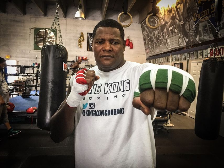 El cubano pronosticó un triunfo por nocáut en el combate que realizará en el Madison Squiare Garden (L. RANGEL)