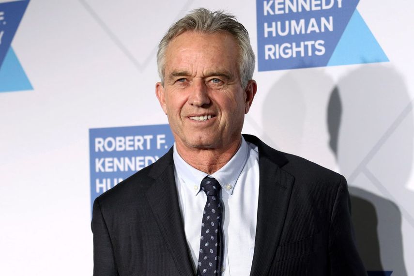 Robert F. Kennedy, Jr. acude a un evento de premios en el 2019 en el Hotel New York Hilton Midtown en Nueva York.&nbsp; &nbsp;