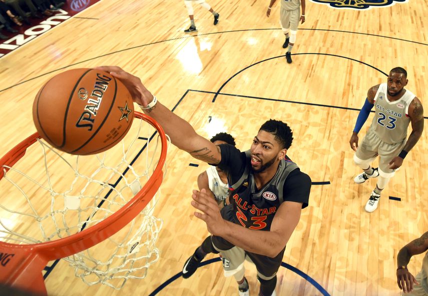 Anthony Davis acaparó &nbsp;todas las miradas con su gran actuación ofensiva.