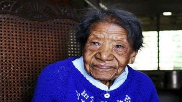 La cubana Emilia de la Caridad Quesada, de 117 años.&nbsp;