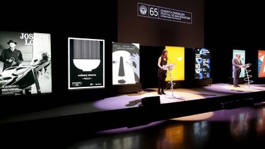 Presentación de los diferentes carteles del Festival de Cine.
