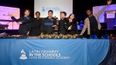 Noel Schajris visita escuela en Memphis para la donación de instrumentos musicales por 40 mil dólares a través de La Fundación Cultural Latin Grammy.