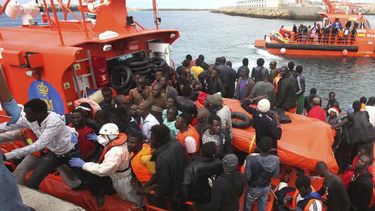 Solo este fin de semana más de 1.800&nbsp;migrantes&nbsp;fueron rescatados en aguas del&nbsp;estrecho de Gibraltar.&nbsp;