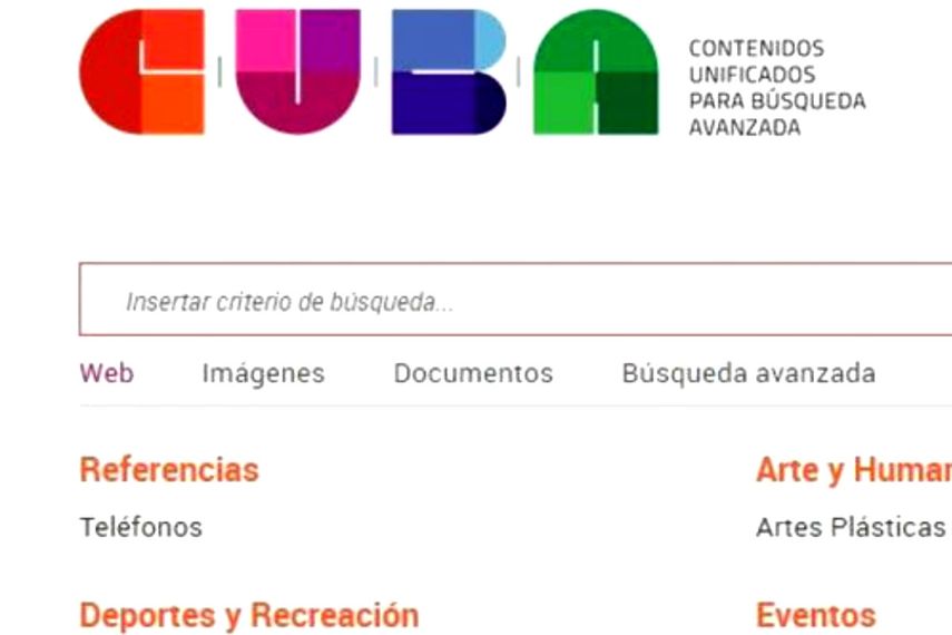 El buscador CUBA se puede encontrar en redcuba.cu (14YMEDIO)