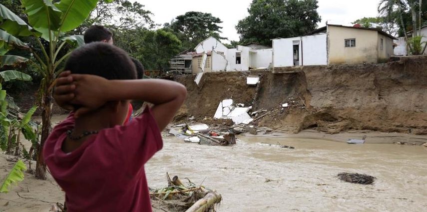 Casi 4.000 casas han sido afectadas por las lluvias
