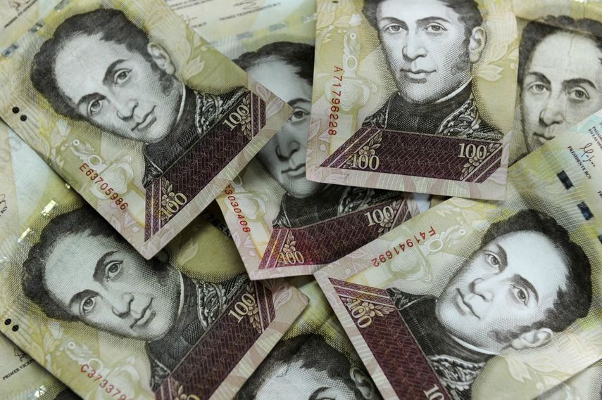 El billete de más alta denominación en Venezuela se encuentra devaluado. (CORTESÍA) 