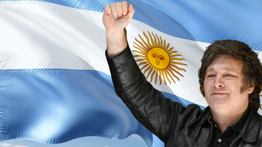 Javier Milei, presidente electo de Argentina. 