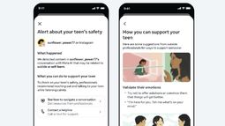 Meta incorporó avisos proactivos que el asistente Meta AI enviará a los padres cuando sus hijos adolescentes traten temas sensibles en una conversión, como el suicidio o las autolesiones.
