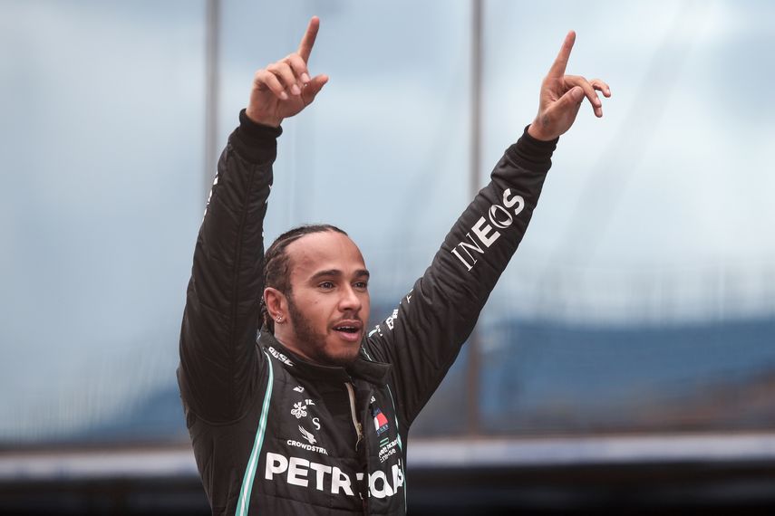 Lewis Hamilton campeón de Fórmula 1 en siete ocasiones: 2008,2014, 2015, 2017, 2018, 2019 y 2020.