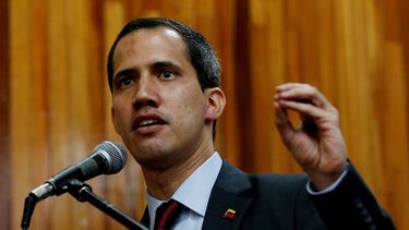 El presidente encargado de Venezuela, Juan Guaidó.