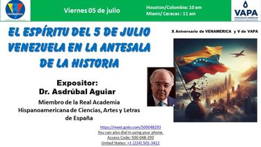 Charla ofrecida por Asdrúbal Aguiar, jurista, político y escritor venezolano.&nbsp;