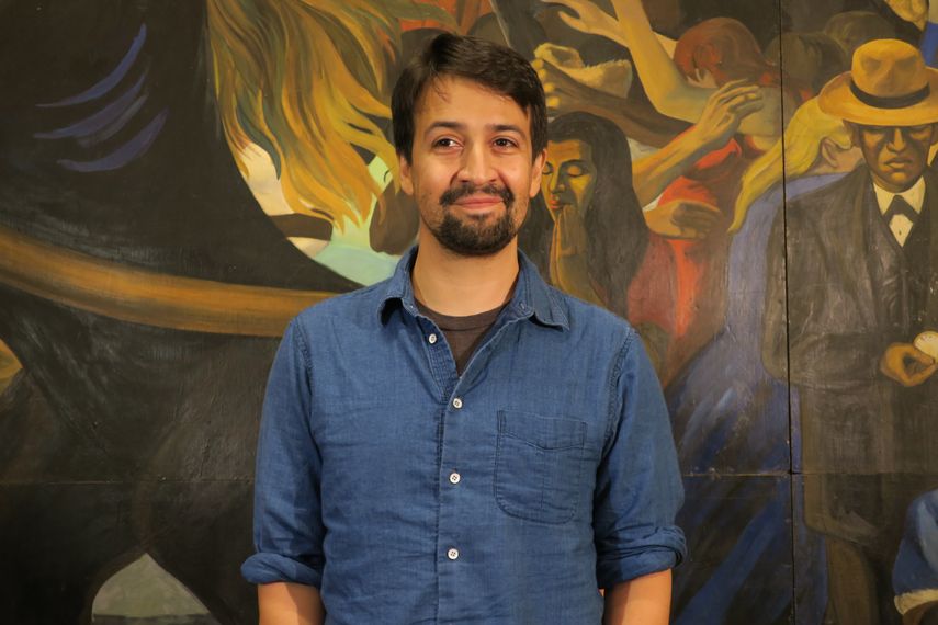 El dramaturgo cubano puertorriqueño Lin-Manuel Miranda, creador del musical Hamilton.&nbsp;