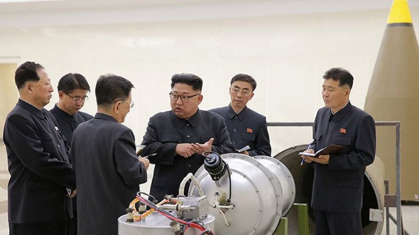 El ensayo nuclear es el más potente realizado hasta la fecha por Corea  del Norte. Ya antes de que el régimen de Kim Jong-un anunciara la  exitosa prueba de una bomba de hidrógeno