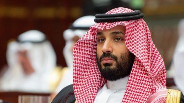 El príncipe heredero saudí, Mohamed bin Salmán.