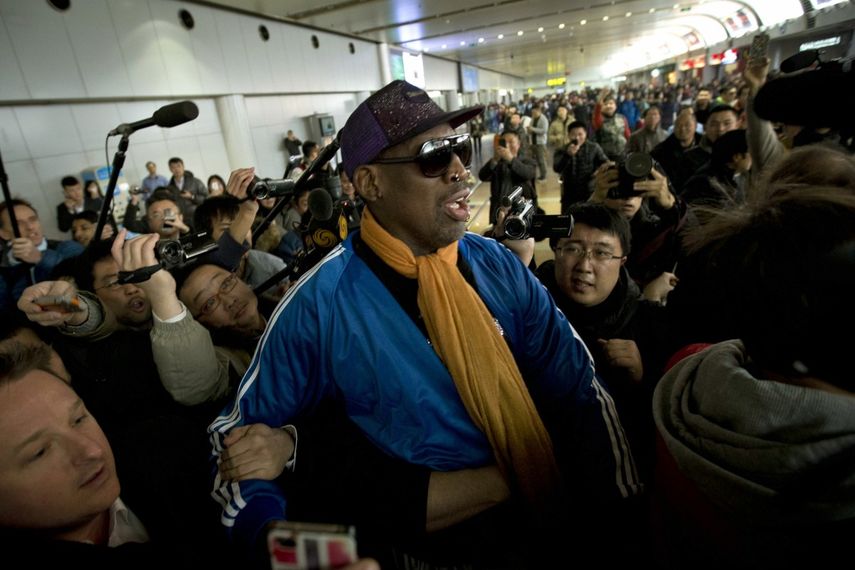 Dennis Rodman. (AP)