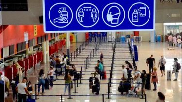 Aeropuerto Internacional de La Habana, Cuba.