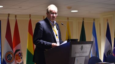 El presidente del CEAL, Ingo Plöger. (A. MATA)