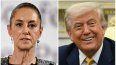 La presidenta mexicana Claudia Sheinbaum y el presidente de Estados Unidos Donald Trump. La presidenta mexicana Claudia Sheinbaum y el presidente de Estados Unidos Donald Trump.