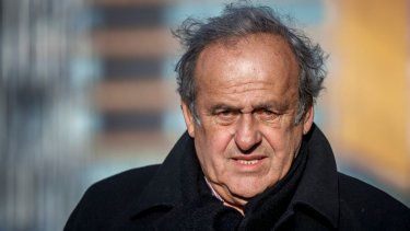 El expresidente de la UEFA, Michel Platini, llega a la corte, el 4 de marzo de 2025.