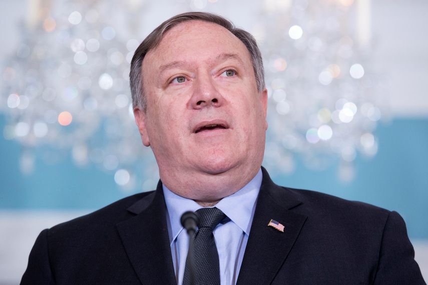 El secretario de Estado de EEUU, Mike&nbsp;Pompeo.