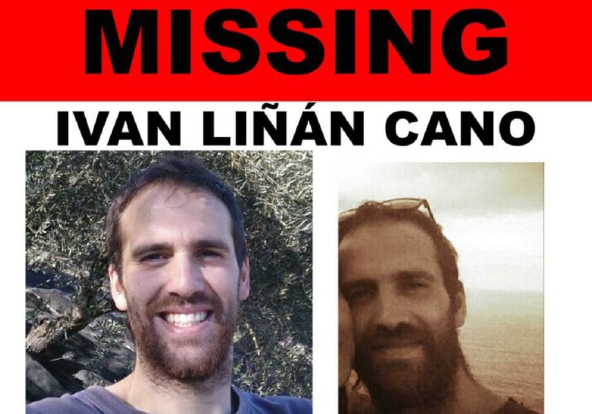 Iván LIña Cano, desaparecido en California.&nbsp;
