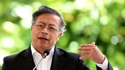 El presidente colombiano Gustavo Petro.