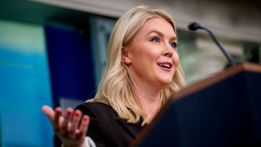La portavoz de la Casa Blanca Karoline Leavitt.