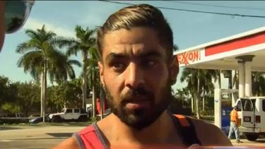 Sal Paschall es un turista procedente de Filadelfia y estaba en el lugar para poner combustible.