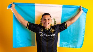 Rubio Rubin se ha convertido rápidamente en la esperanza de gol de la selección guatemalteca