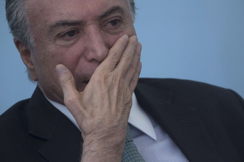 Michel Temer, presidente de Brasil&nbsp;