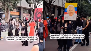 Acto disruptivo en plena Semana Santa genera indignación en Colombia.