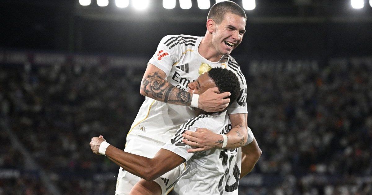 Joya argentina del Real Madrid se estrena como goleador en España