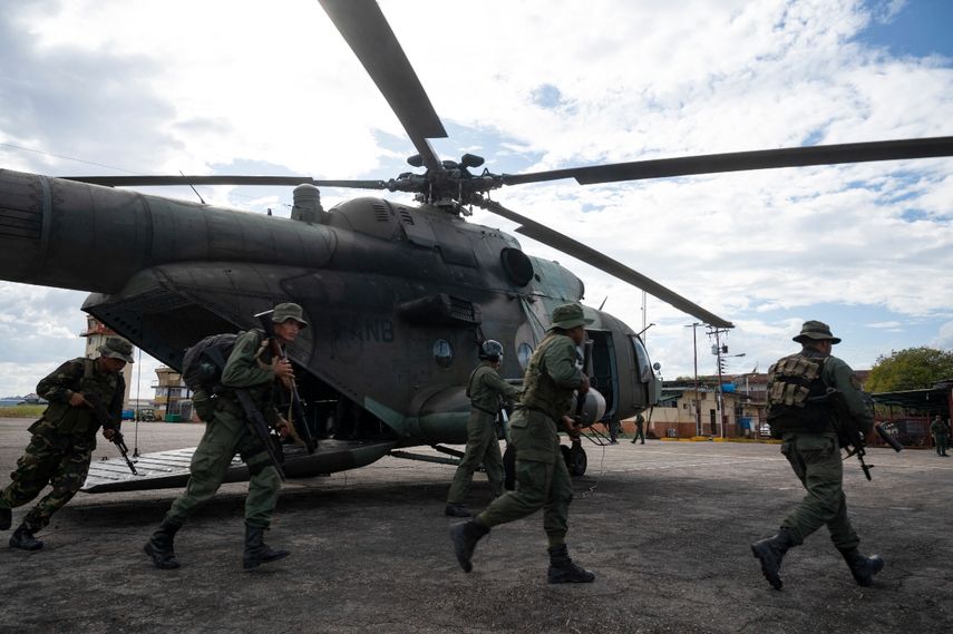 Militares venezolanos.