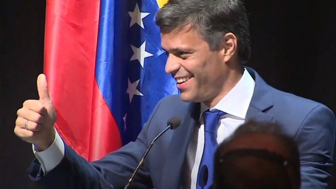 El lider opositor venezolano Leopoldo López.