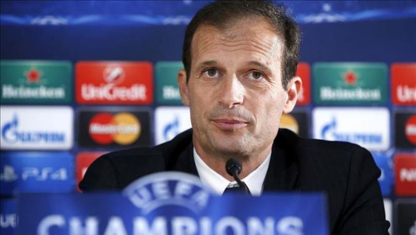 Allegri durante la rueda de prensa (EFE)