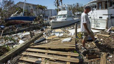 Imágenes de las secuelas dejadas en Puerto Rico por el huracán Irma, en septiembre de 2017.