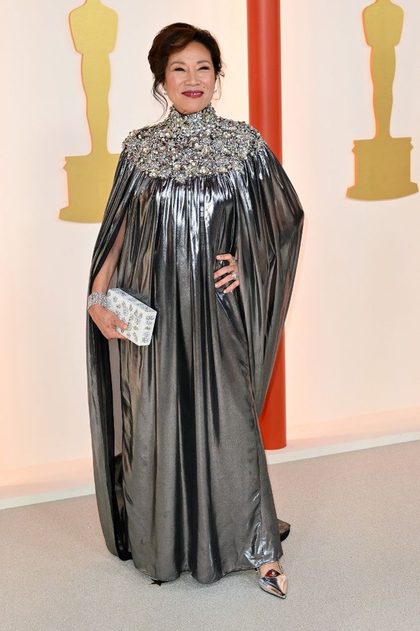 La presidenta de la Academia, Janet Yang. Las estrellas asisten a la 95ª Entrega Anual de los Premios de la Academia en el Dolby Theatre de Hollywood, California, el 12 de marzo de 2023.